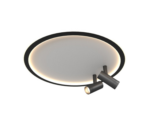 Основное фото Люстра потолочная LED Milosh tendence 0822CL-74BK: Купить в Интернет магазин освещения GCSVET.RU