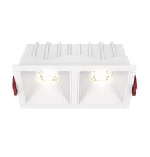 Светильник встраиваемый Maytoni Technical Alfa LED DL043-02-10W3K-SQ-W