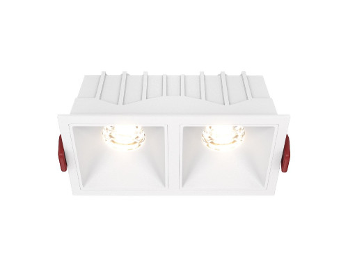 Основное фото Светильник встраиваемый Maytoni Technical Alfa LED DL043-02-10W3K-SQ-W: Купить в Интернет магазин освещения GCSVET.RU