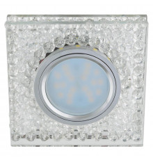 Светильник встраиваемый Fametto Luciole DLS-L134 GU5.3 Chrome/Clear
