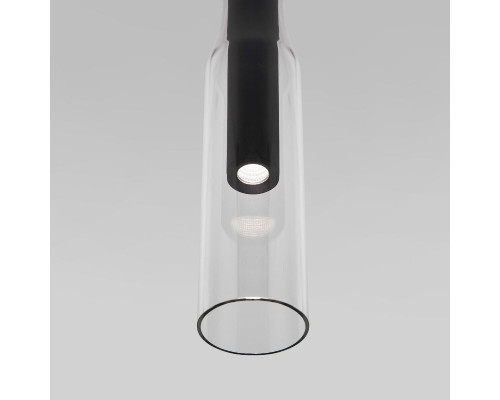 Дополнительное фото Светильник подвесной Eurosvet Swan 50254/1 LED черный a063280: Купить в Интернет магазин освещения GCSVET.RU