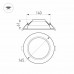 Дополнительное фото Светильник встраиваемый Arlight IM-Cyclone-R165-18W Warm3000 023213(2): Купить в Интернет магазин освещения GCSVET.RU
