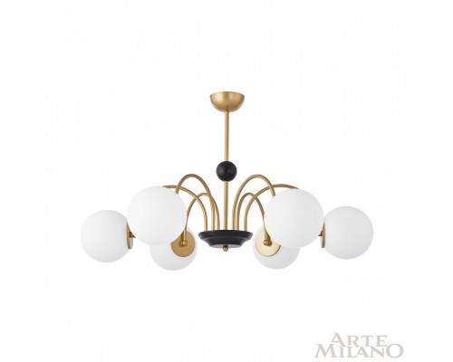 Дополнительное фото Люстра потолочная Arte Milano Napoli 312066/D850/6 BS/BK: Купить в Интернет магазин освещения GCSVET.RU