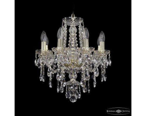 Основное фото Люстра подвесная Bohemia Ivele Crystal 1415/8/141 G: Купить в Интернет магазин освещения GCSVET.RU