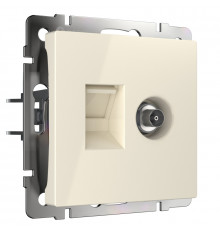 Розетка ТВ+Ethernet Werkel 4690389174476 W1181303