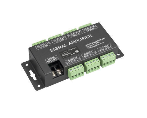 Основное фото Усилитель Arlight сигнала LN-SPI-6CH (5-24V) 033094: Купить в Интернет магазин освещения GCSVET.RU