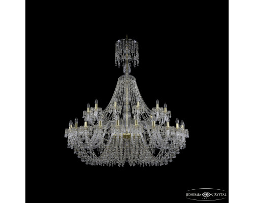 Основное фото Люстра подвесная Bohemia Ivele Crystal 1410/24+12/530/XL-156 G V0300: Купить в Интернет магазин освещения GCSVET.RU