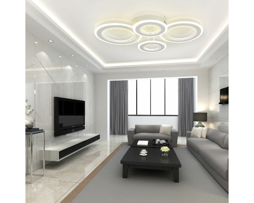Дополнительное фото Люстра потолочная Natali Kovaltseva Groove LED LAMPS 81196: Купить в Интернет магазин освещения GCSVET.RU