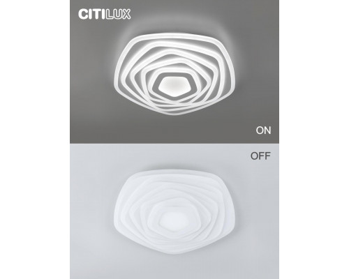 Дополнительное фото Светильник потолочный Citilux Триест Смарт CL737A55E: Купить в Интернет магазин освещения GCSVET.RU