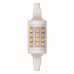 Дополнительное фото Светодиодная лампочка Uniel LED-J LED-J78-6W/WW/R7s/CL PLZ06WH картон: Купить в Интернет магазин освещения GCSVET.RU