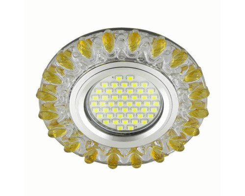 Основное фото Светильник встраиваемый Fametto Luciole DLS-L148 Gu5.3 Glassy/Gold: Купить в Интернет магазин освещения GCSVET.RU