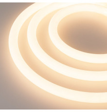 Лента светодиодная герметичная Arlight MOONLIGHT-TOP-A336-D18mm 24V Warm2700 360deg 14.4 W/m, IP65, 2835, 5m, wire x1 038760