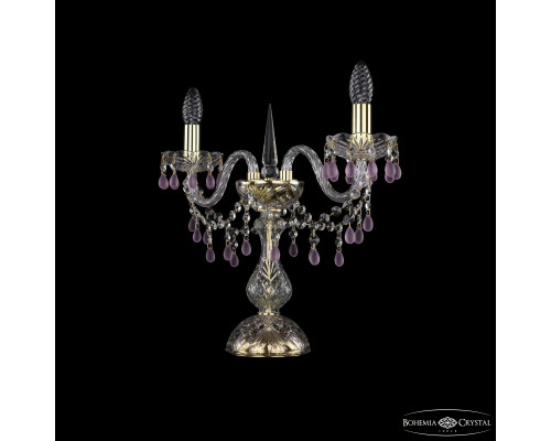Основное фото Лампа настольная Bohemia Ivele Crystal 1410L/2/141-39 G V7010: Купить в Интернет магазин освещения GCSVET.RU