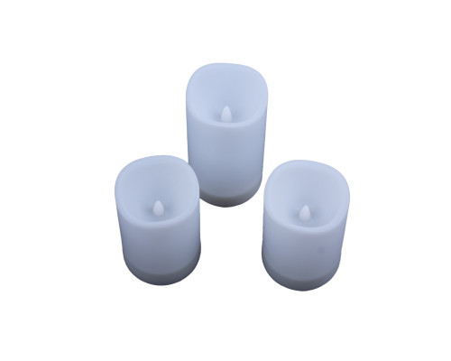 Основное фото Садовый светильник на солнечной батарее Uniel USL-S-816/PT150 CANDLE SET3 UL-00009381: Купить в Интернет магазин освещения GCSVET.RU