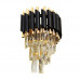 Дополнительное фото Светильник настенный Lumina Deco Funneli LDW 6003-2 BK+F.GD: Купить в Интернет магазин освещения GCSVET.RU