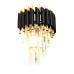 Дополнительное фото Светильник настенный Lumina Deco Funneli LDW 6003-2 BK+F.GD: Купить в Интернет магазин освещения GCSVET.RU