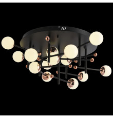 Люстра потолочная Natali Kovaltseva LED LAMPS 81344 GOLD BLACK