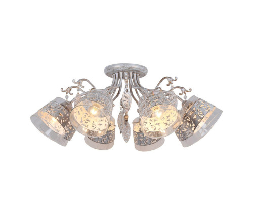 Основное фото Люстра потолочная Arte Lamp Calice A9081PL-8WG: Купить в Интернет магазин освещения GCSVET.RU