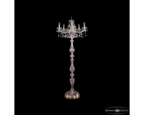 Основное фото Напольный светильник Bohemia Ivele Crystal 1413T1/5/200-160 G: Купить в Интернет магазин освещения GCSVET.RU