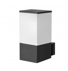 Светильник настенный для улицы Arte Lamp Plate A3710AL-1BK