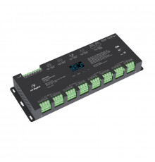 Декодер Arlight Smart-DMX-SUF (12-24V, 24x5A, XLR3, RJ45) 033769