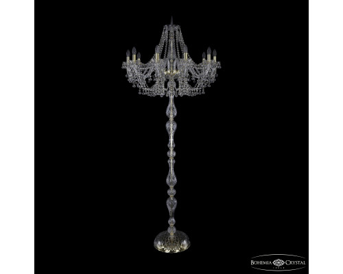 Основное фото Напольный светильник Bohemia Ivele Crystal 1409T1/10/300-210 G: Купить в Интернет магазин освещения GCSVET.RU