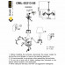 Дополнительное фото Люстра подвесная Omnilux Bantine OML-53213-05: Купить в Интернет магазин освещения GCSVET.RU