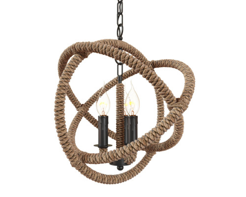 Дополнительное фото Люстра подвесная LOFT IT Rope Loft1194-3: Купить в Интернет магазин освещения GCSVET.RU