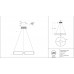 Дополнительное фото Светильник подвесной LED Maytoni Chain MOD017PL-L50N: Купить в Интернет магазин освещения GCSVET.RU