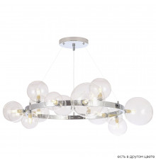 Люстра подвесная Crystal Lux AGATA SP15 V2 CHROME/TRANSPARENTE