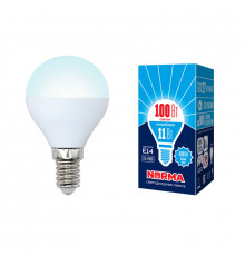Светодиодная лампочка Volpe Norma G LED-G45-11W/NW/E14/FR/NR картон