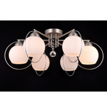 Люстра потолочная Natali Kovaltseva SPHERE II 81051-6C SATIN NICKEL