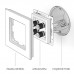 Дополнительное фото Акустическая розетка Werkel (графит рифленый) W1185004 4690389158698: Купить в Интернет магазин освещения GCSVET.RU