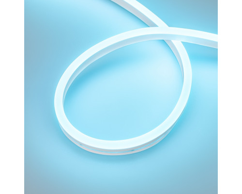 Основное фото Лента светодиодная герметичная Arlight AURORA-PS-A120-16x8mm 24V Azure 036688: Купить в Интернет магазин освещения GCSVET.RU