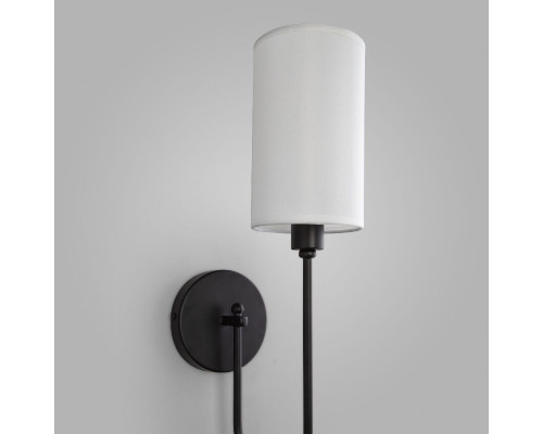 Дополнительное фото Настенный светильник Eurosvet Abbey 60164/1 черный a065751: Купить в Интернет магазин освещения GCSVET.RU