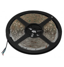 Лента светодиодная Эра 12В 5050 7,2Вт/м RGB 5м IP65 LS5050-7,2-30-12-RGB-IP65-2year-5m KU-5050AD-30D-RGB Б0044121
