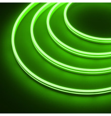 Лента светодиодная герметичная Arlight MOONLIGHT-SIDE-A168-4x10mm 24V Green 7.2 W/m, IP65, 2835, 5m, wire x1 038315