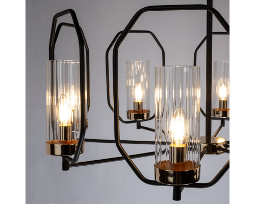 Дополнительное фото Люстра потолочная Arte Lamp Celaeno A7004PL-8BK: Купить в Интернет магазин освещения GCSVET.RU