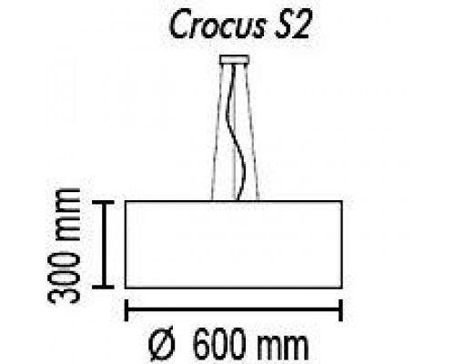 Дополнительное фото Светильник подвесной TopDecor Crocus Glade S2 01 334g: Купить в Интернет магазин освещения GCSVET.RU