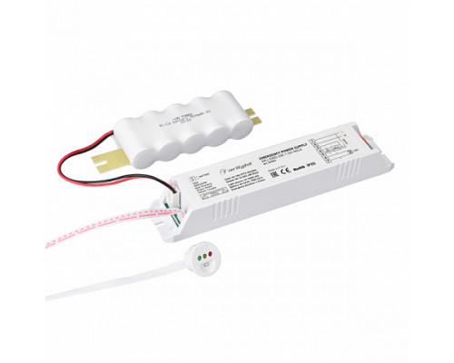 Основное фото Блок аварийного питания Arlight ARJ-EMG-6W-1.5H-NiCd 10-90V 6W IP20 0,04-0,175A 031831: Купить в Интернет магазин освещения GCSVET.RU