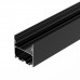 Дополнительное фото Алюминиевый профиль Arlight LINE-S-5050-2000 BLACK 041839: Купить в Интернет магазин освещения GCSVET.RU
