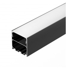 Алюминиевый профиль Arlight LINE-S-5050-2000 BLACK 041839