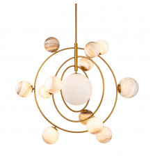 Люстра потолочная Delight Collection Planet KG1122P-13 brass