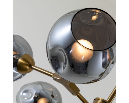 Дополнительное фото Люстра потолочная Arte Lamp Yuka Smoky A7759PL-6PB: Купить в Интернет магазин освещения GCSVET.RU