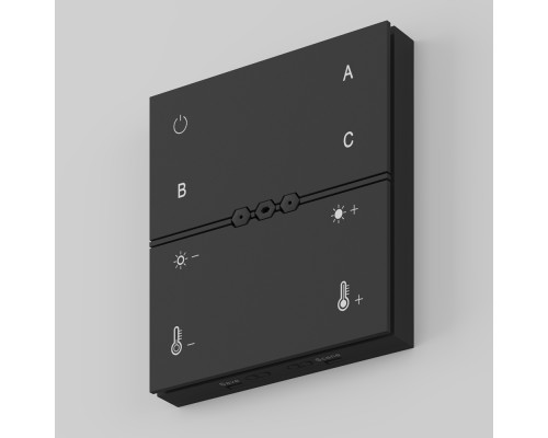 Дополнительное фото Беспроводная панель управления Maytoni Smart home DRC034-8-B: Купить в Интернет магазин освещения GCSVET.RU