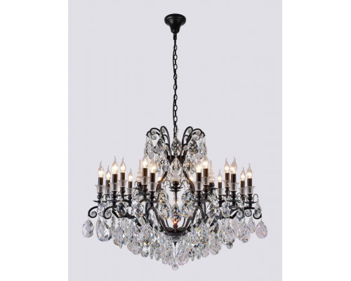 Дополнительное фото Люстра подвесная Crystal Lux Magnifico SP19 Black/Transparent: Купить в Интернет магазин освещения GCSVET.RU