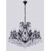 Основное фото Люстра подвесная Crystal Lux Magnifico SP19 Black/Transparent: Купить в Интернет магазин освещения GCSVET.RU