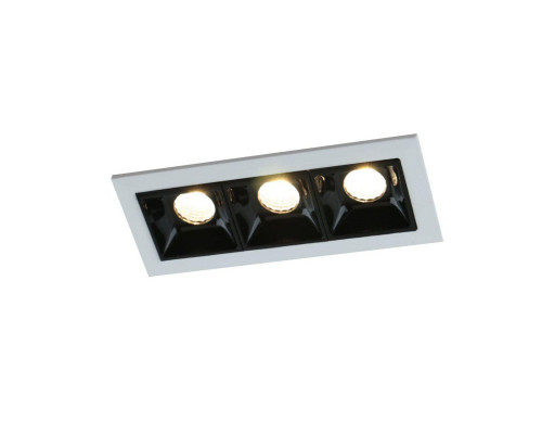 Основное фото Светильник встраиваемый LED Arte Lamp Grill A3153PL-3BK: Купить в Интернет магазин освещения GCSVET.RU