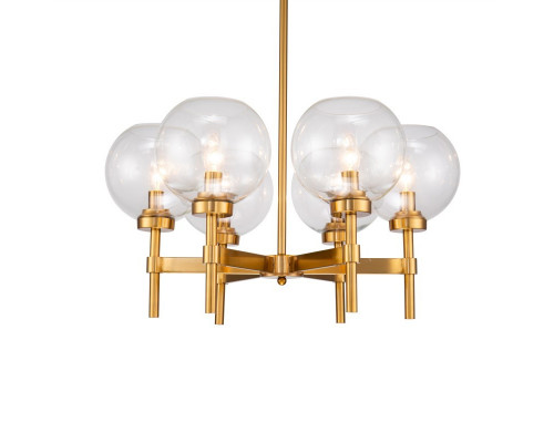 Основное фото Люстра потолочная Delight Collection Jade BG240P-6 brass: Купить в Интернет магазин освещения GCSVET.RU