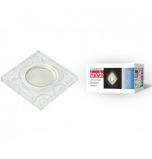 Светильник встраиваемый Fametto Luciole DLS-L203 GU5.3 CHROME/WHITE UL-00000378
